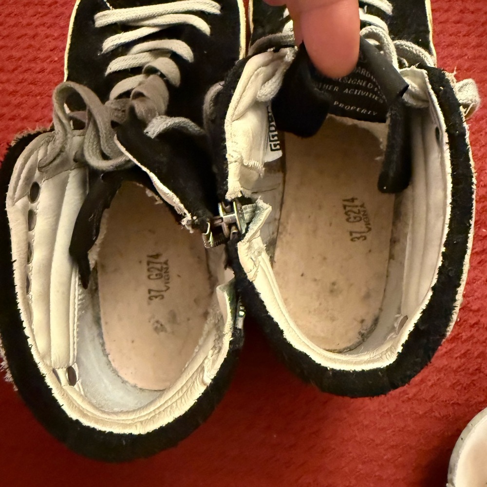 Golden Goose Black Studded Slides - Picture 5 of 8